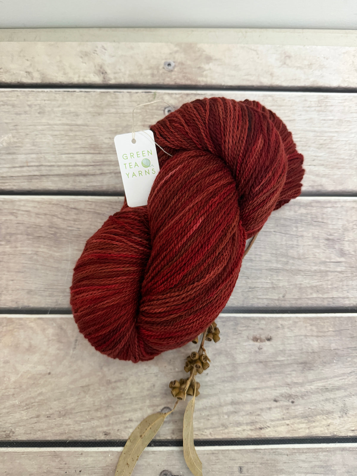 New Red on Billy Aussie Merino - 8ply DK