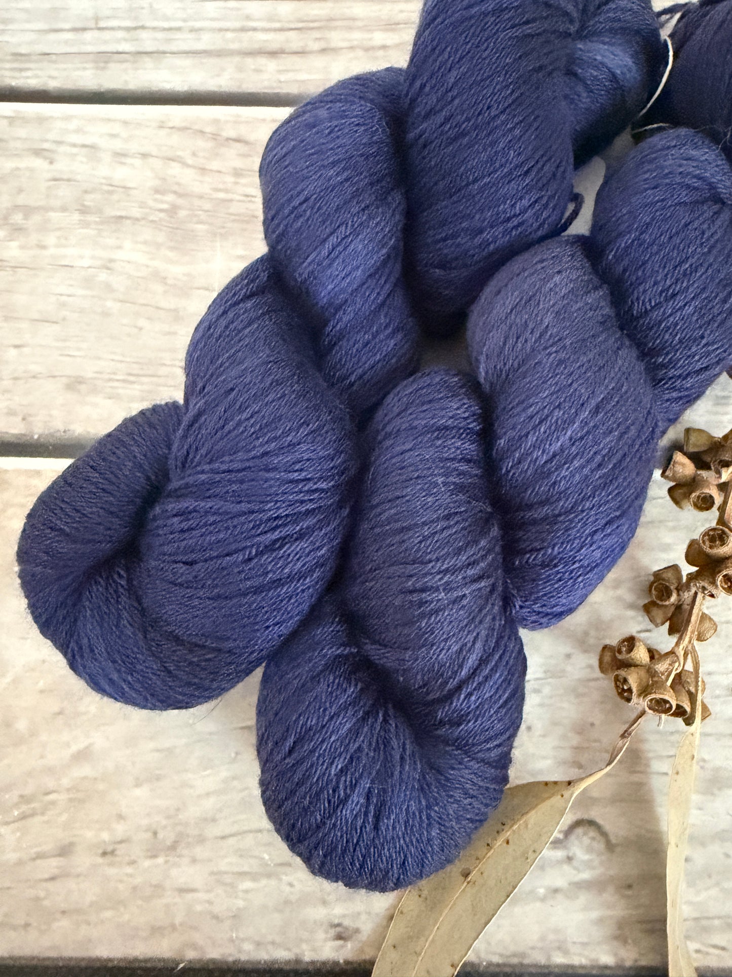 Neon Cuckoo Bee #1 - 4 ply silk and merino - Jasmine 4