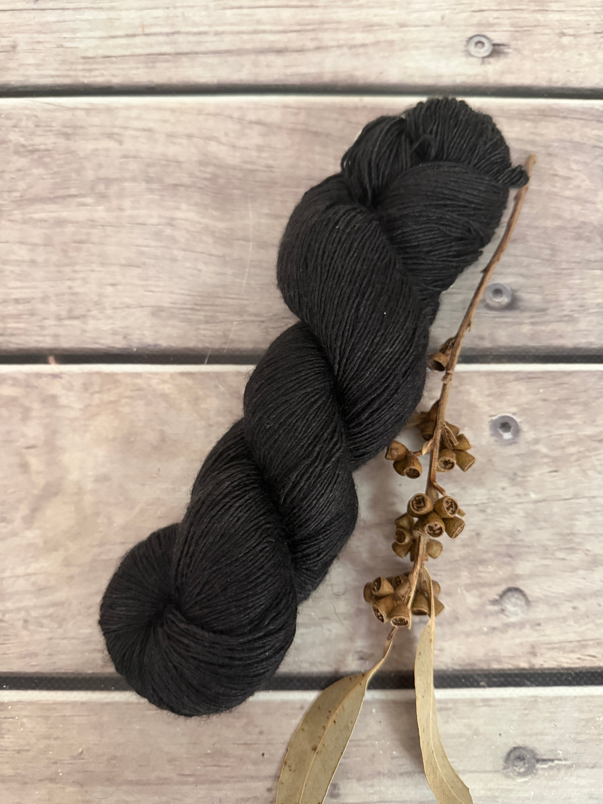 Roseate Emperor Moth #1 - Merino/ Silk 4 ply single - Osmanthus 4
