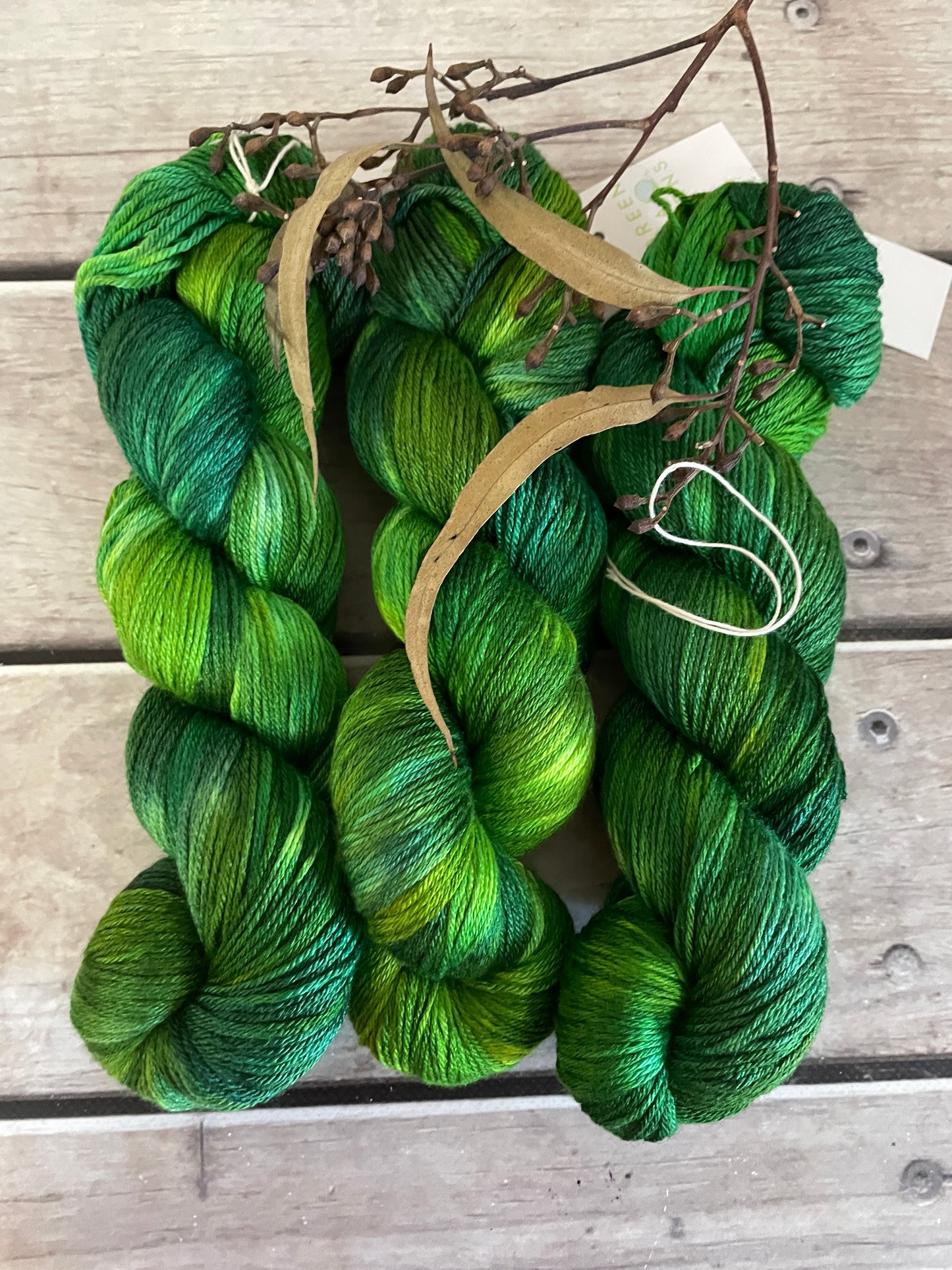 March colour of the Month - Dyed to order - Pond Life