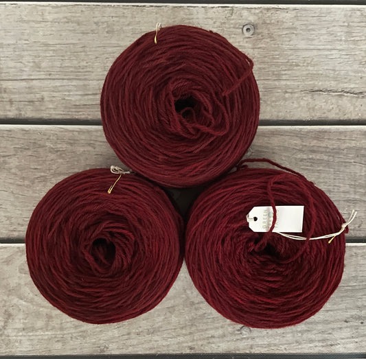 New Red - merino/possom - 4 ply - Kawa Kawa