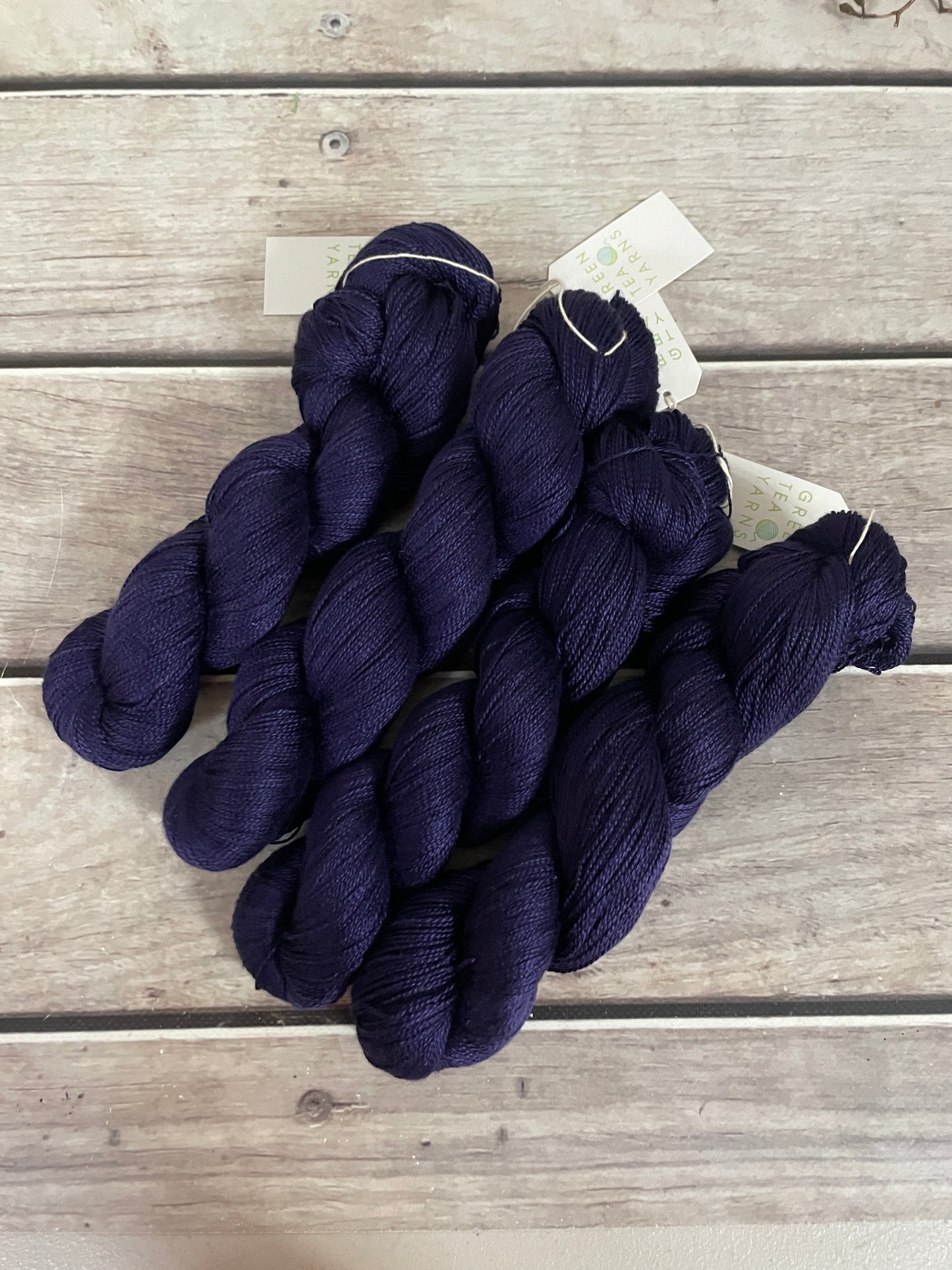 Percy's Purple - 3 ply in Mulberry silk - Ginseng (hl)