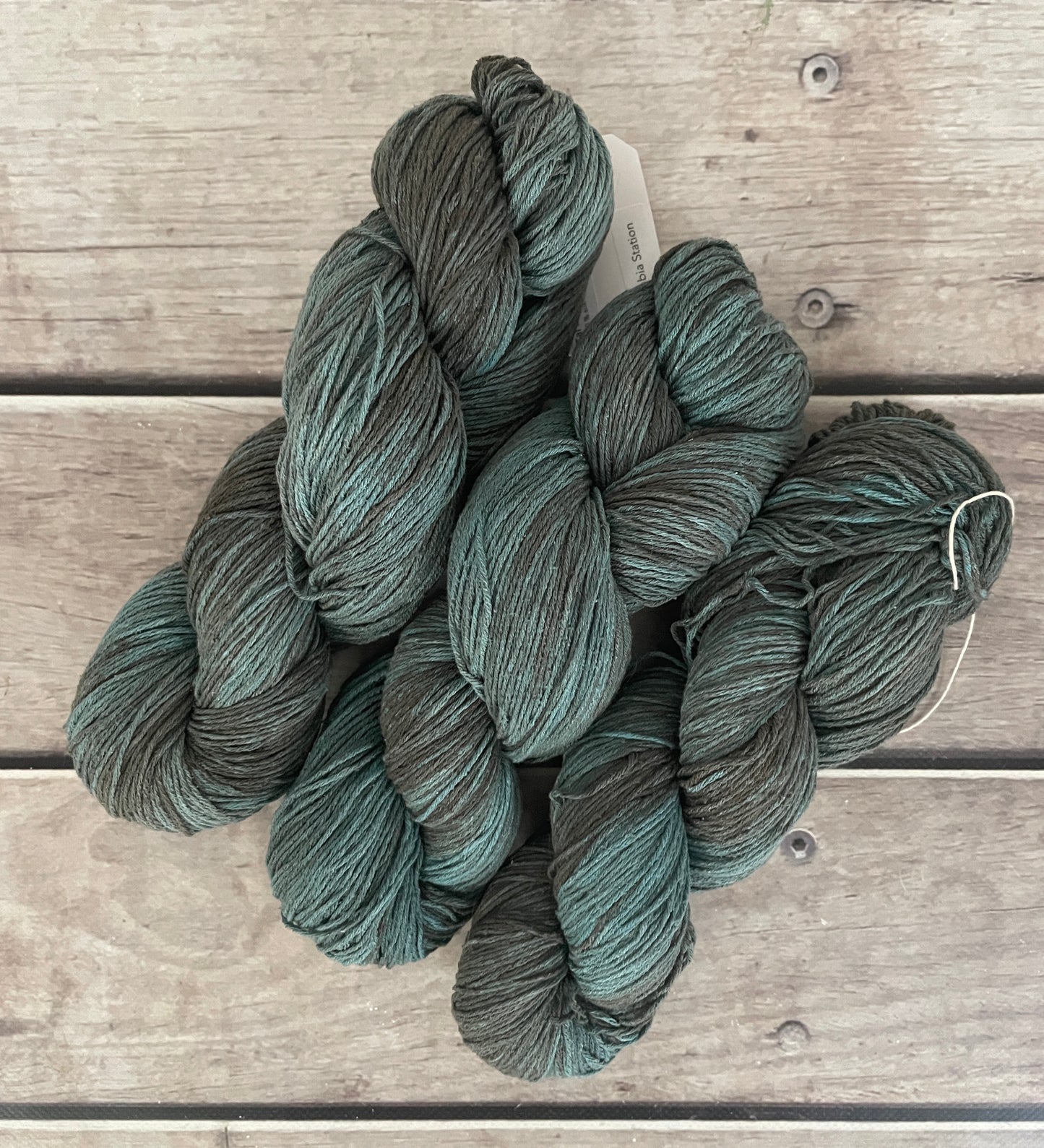 Cardabia Station on Tai Ping... 100% bourette silk - 4 ply