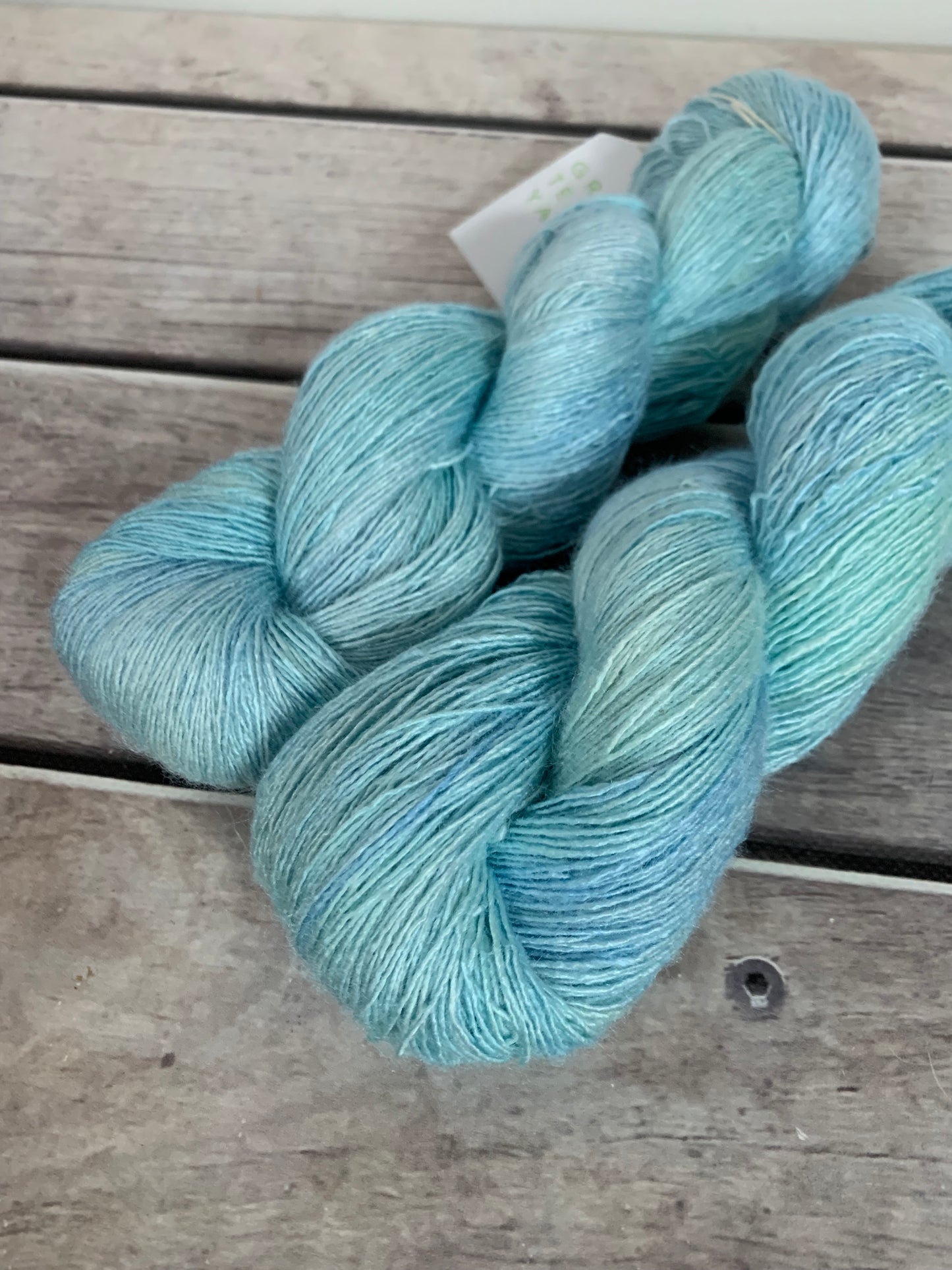 Turquoise Bay - 2 Ply lace Tussah silk - Ujicha