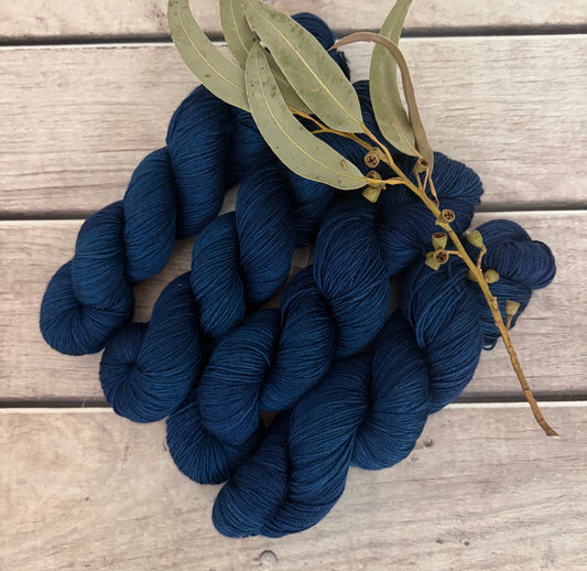 Midnight in Paradise - 5 ply silk and merino - Jasmine 5