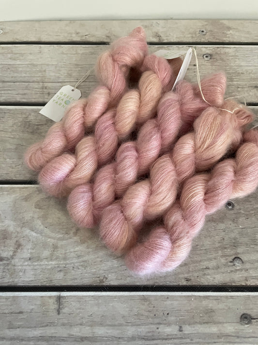 Rose Gold - 2 ply Silk / Mohair - Shui Yun