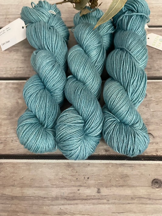 Calm Seas - 5 ply silk and merino - Jasmine 5