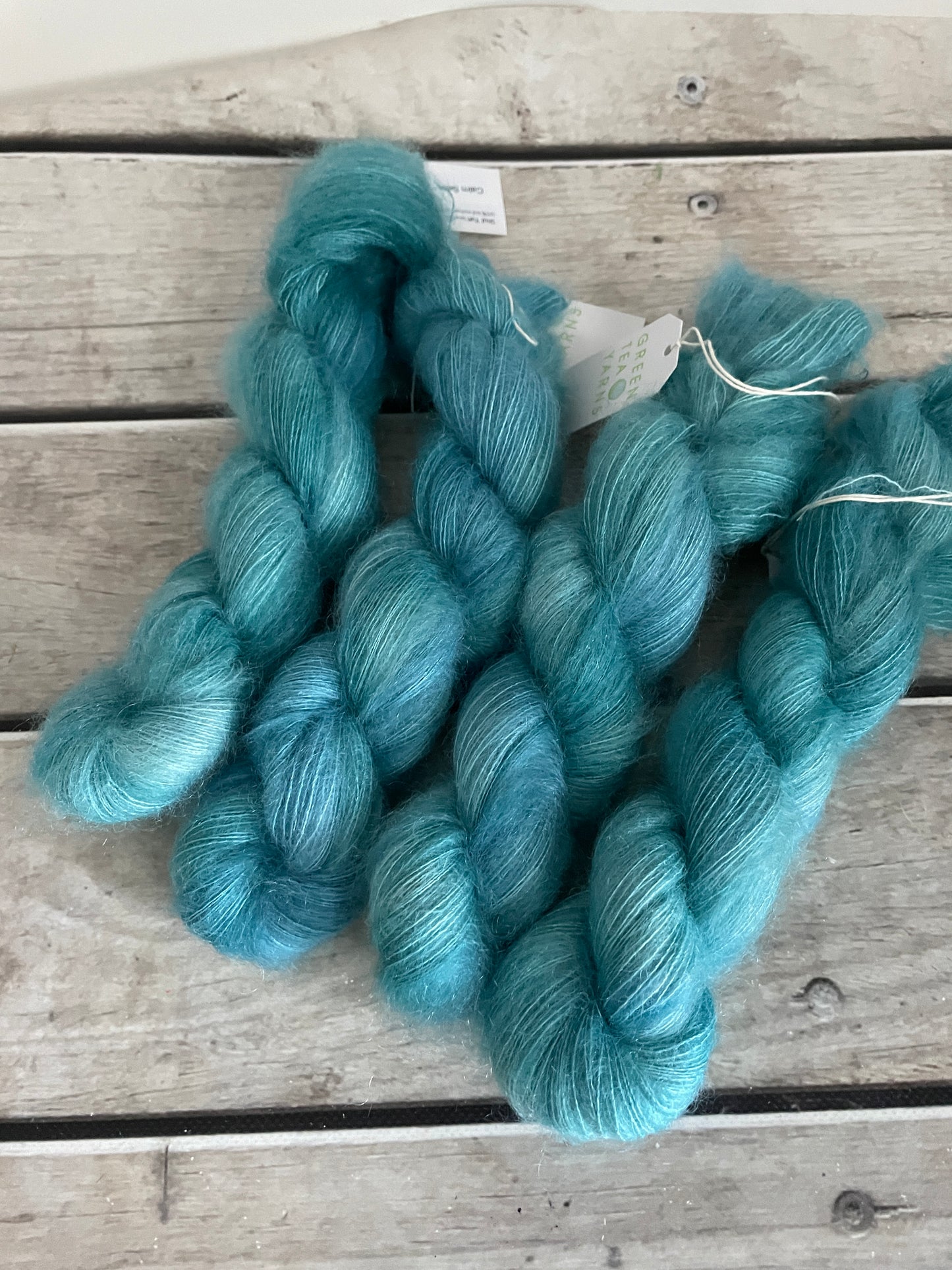 Calm Seas - on Shui Yun - Silk and Mohair - lace, 2 ply