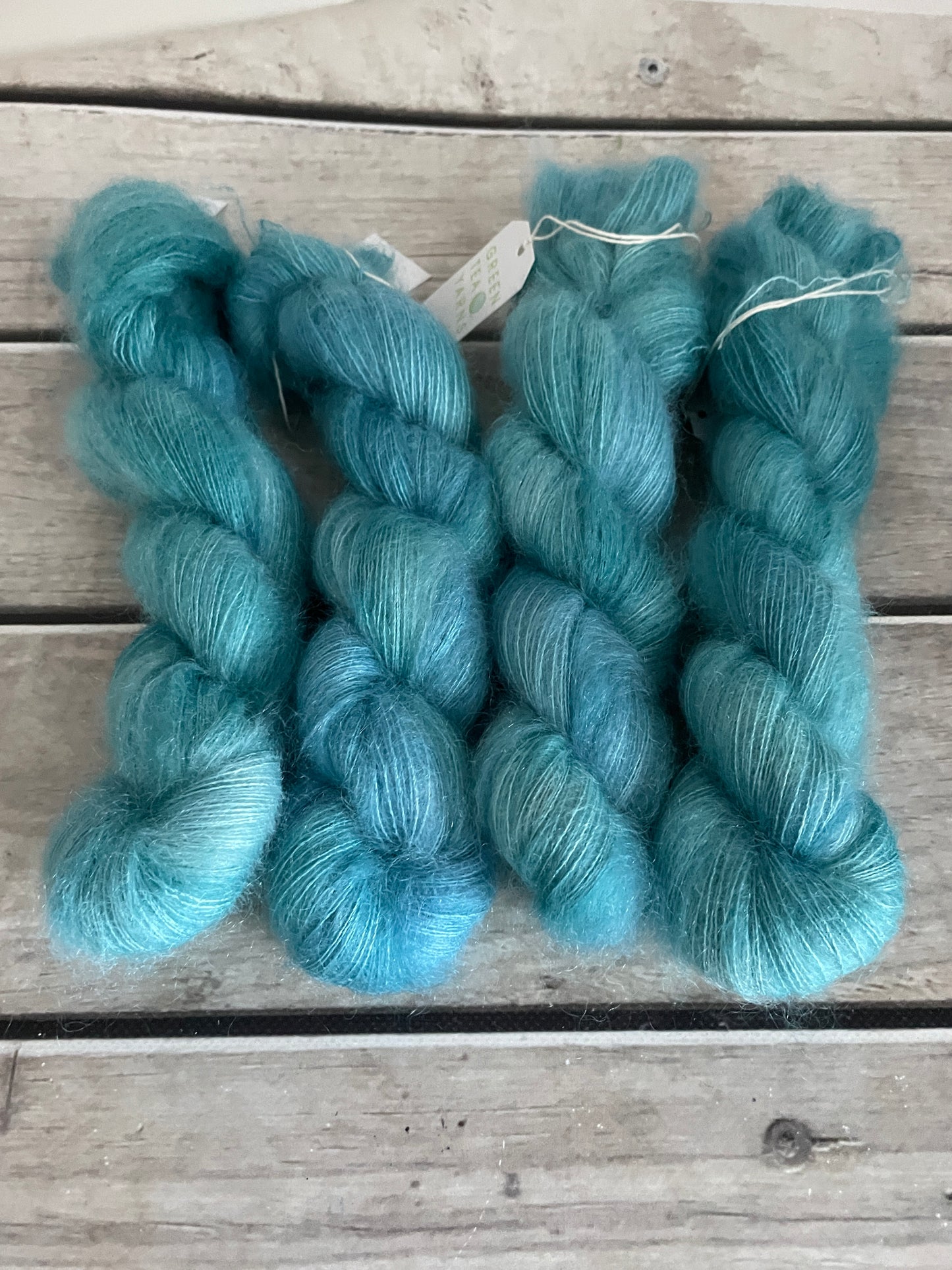 Calm Seas - on Shui Yun - Silk and Mohair - lace, 2 ply