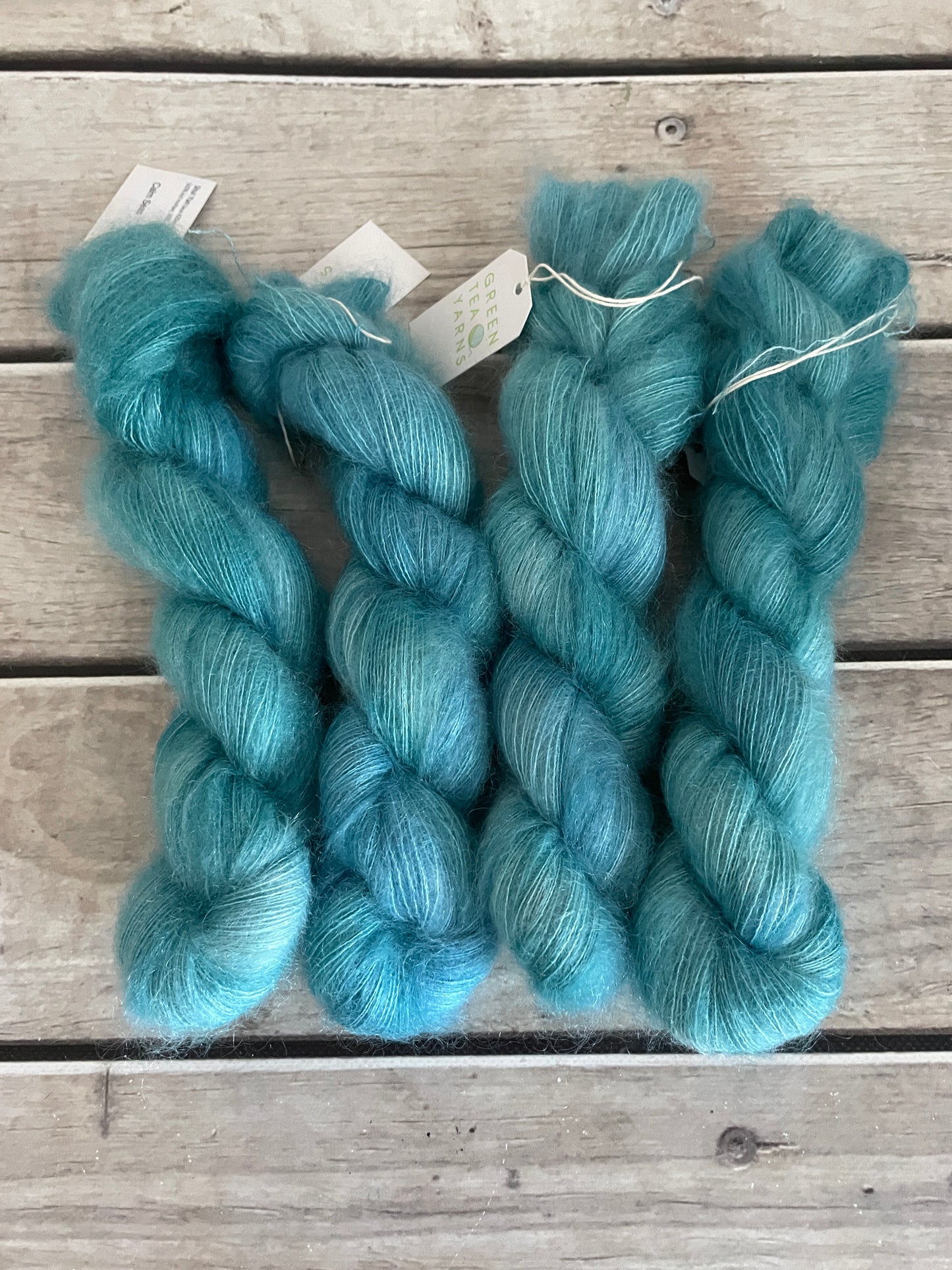 Calm Seas - on Shui Yun - Silk and Mohair - lace, 2 ply