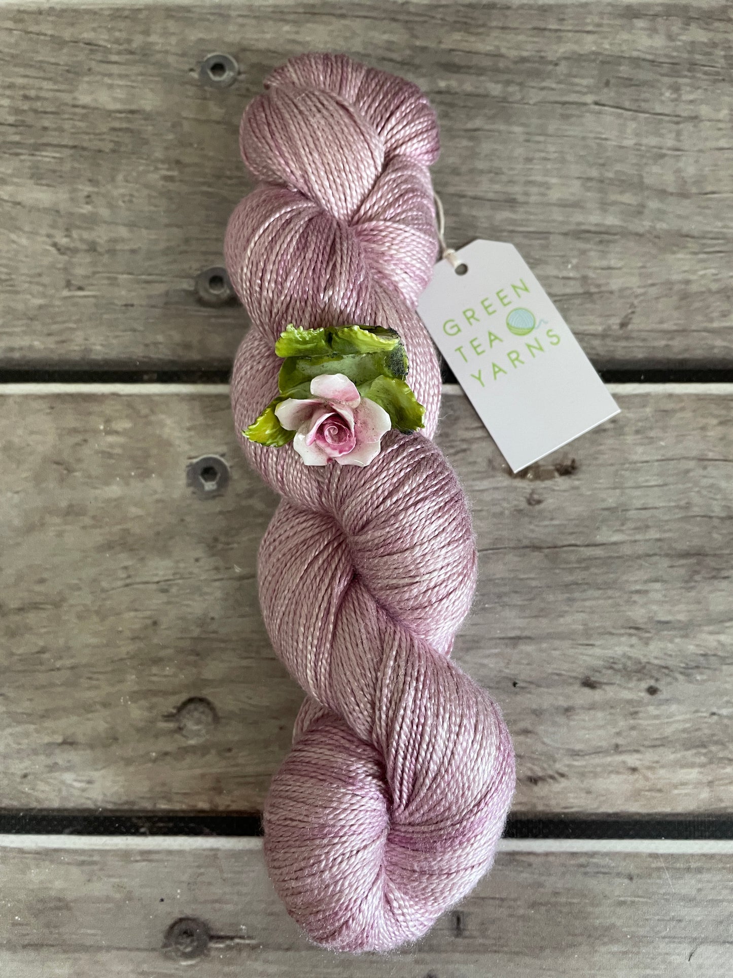 Soft Rose - 4 ply in Mulberry silk - Ginseng f