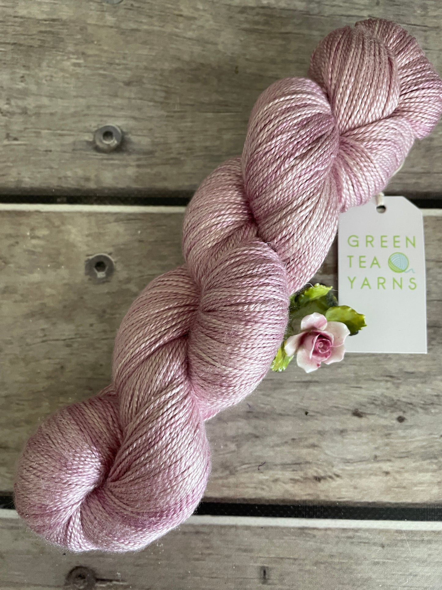Soft Rose - 4 ply in Mulberry silk - Ginseng f