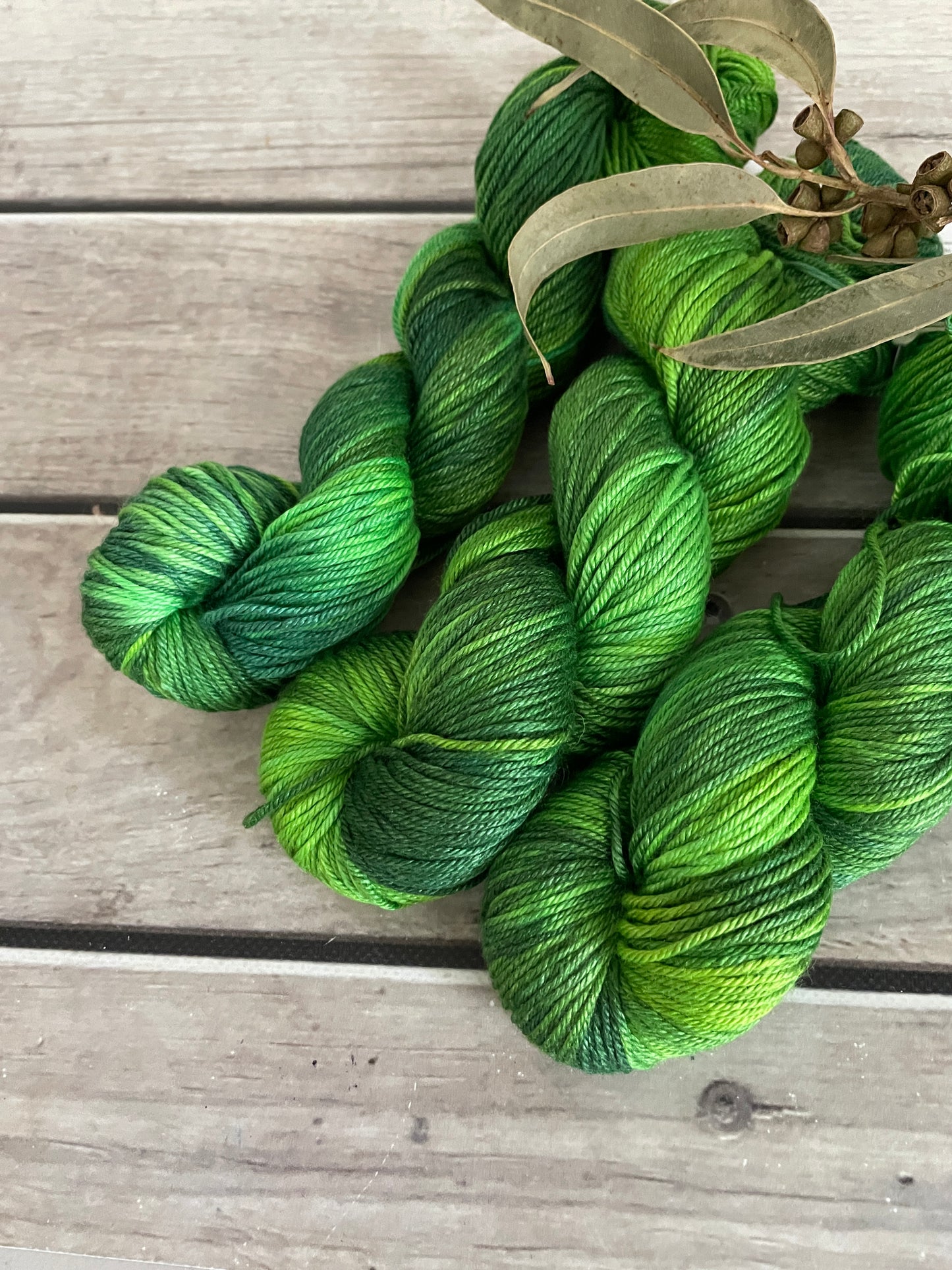 Pond Life - 8 Ply - BFL and silk - Luschan DK