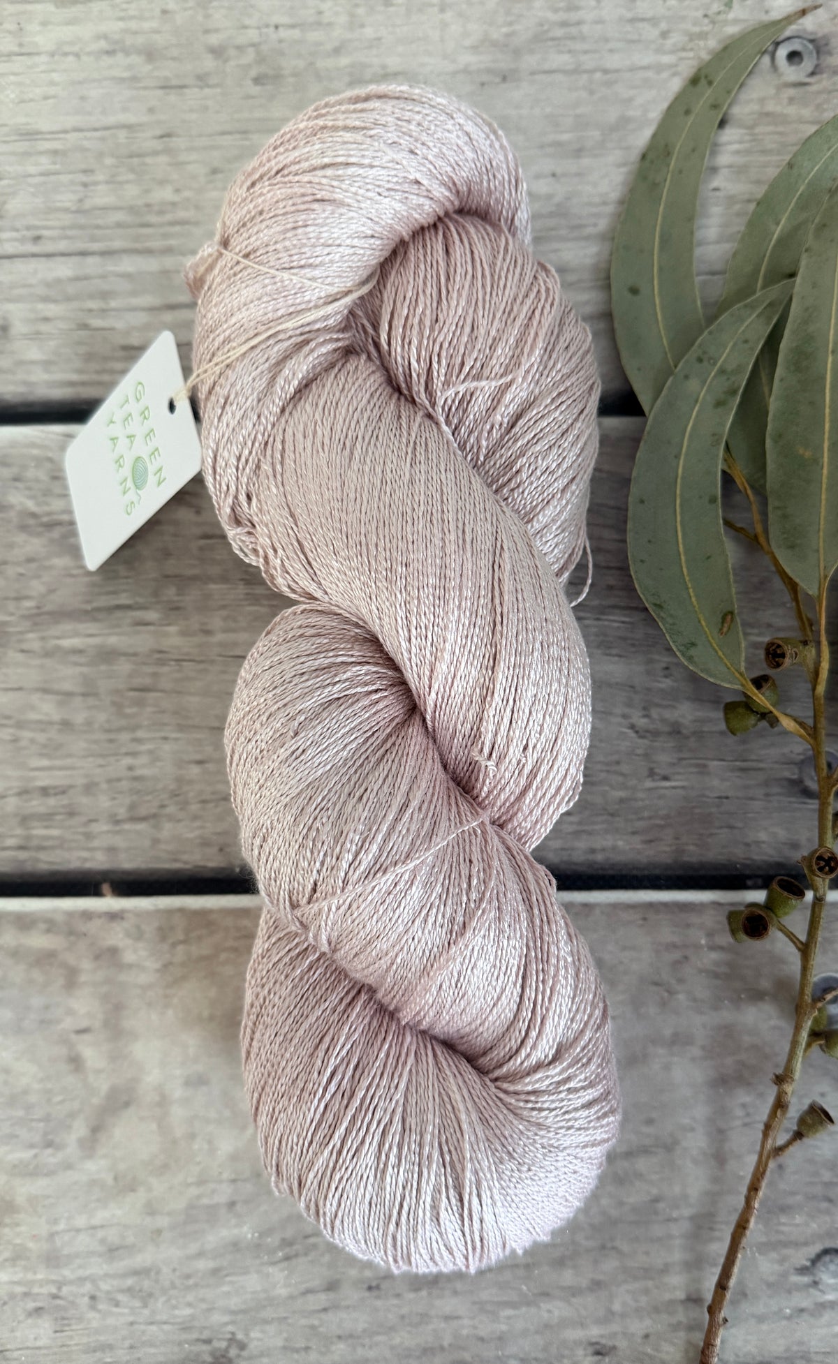 Almond Blossom - 3 Ply Mulberry Silk - Ginseng hl