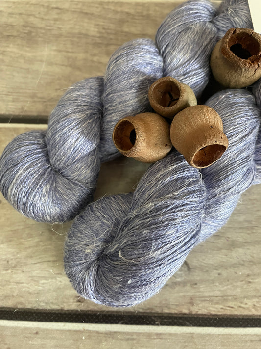 Before Dawn ooak on Anise 2 - silk and linen 2 ply