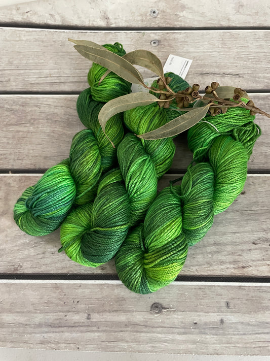 Pond Life - 8 Ply - BFL and silk - Luschan DK