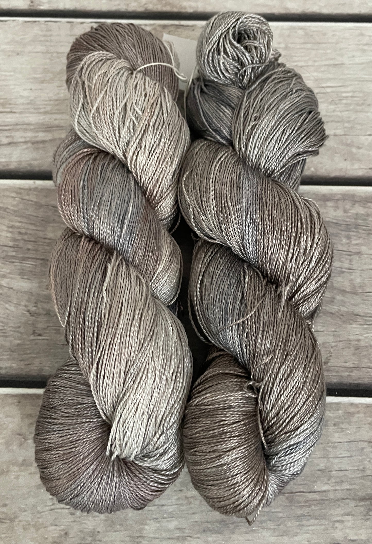 Oysters on the Bay - 3 Ply Mulberry Silk - Ginseng hl