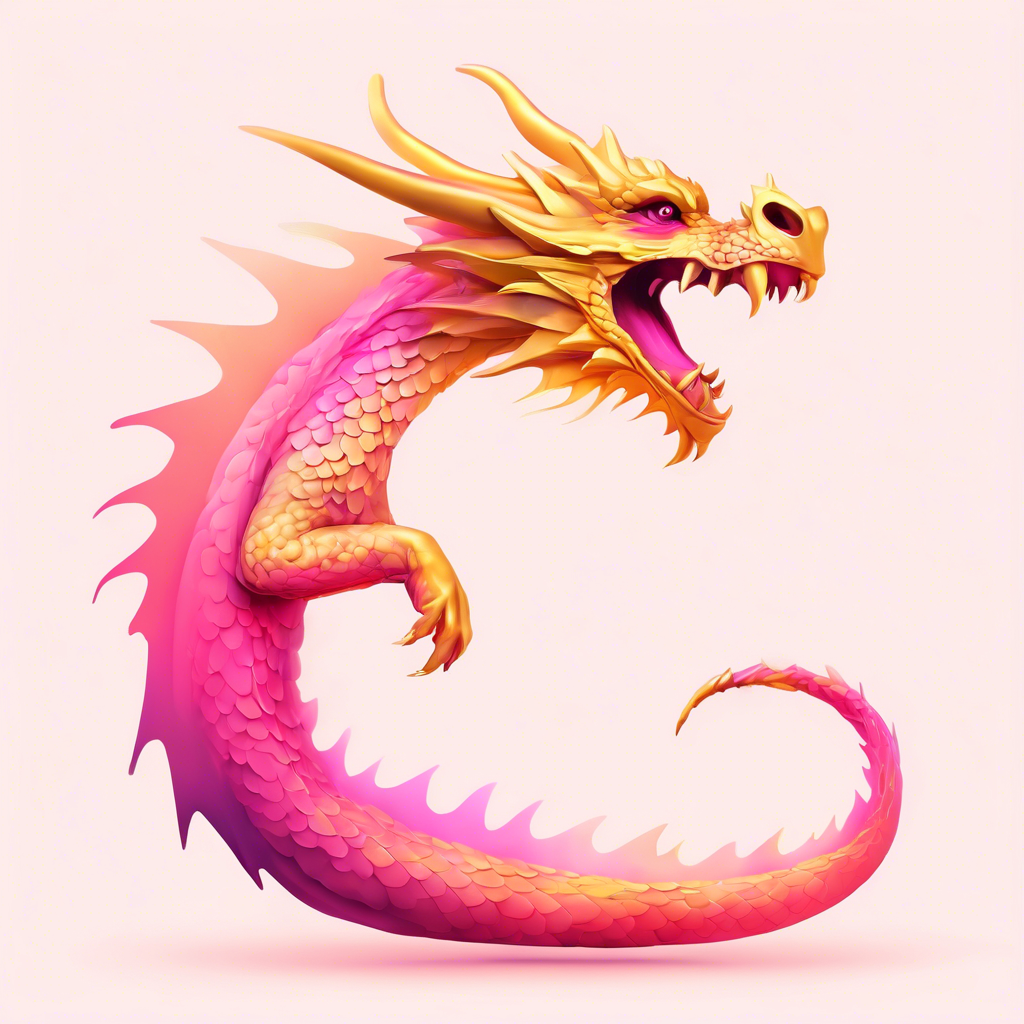 The Pink Dragon matching skein - Mid Year kit