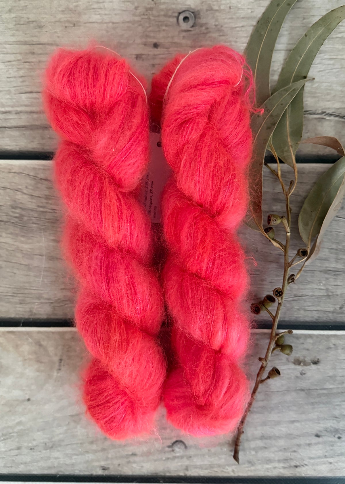 Candy Crush - mohair/silk/sequins - Gyrokuro 3ply