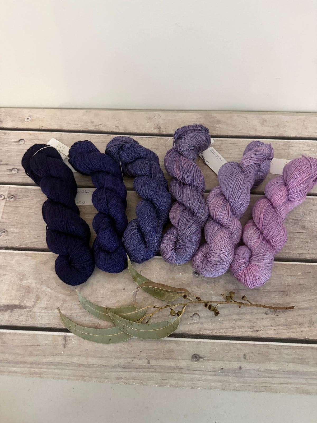 Knit for the Girls 2026 fade - 6 x full skeins - Jasmine 8 ply