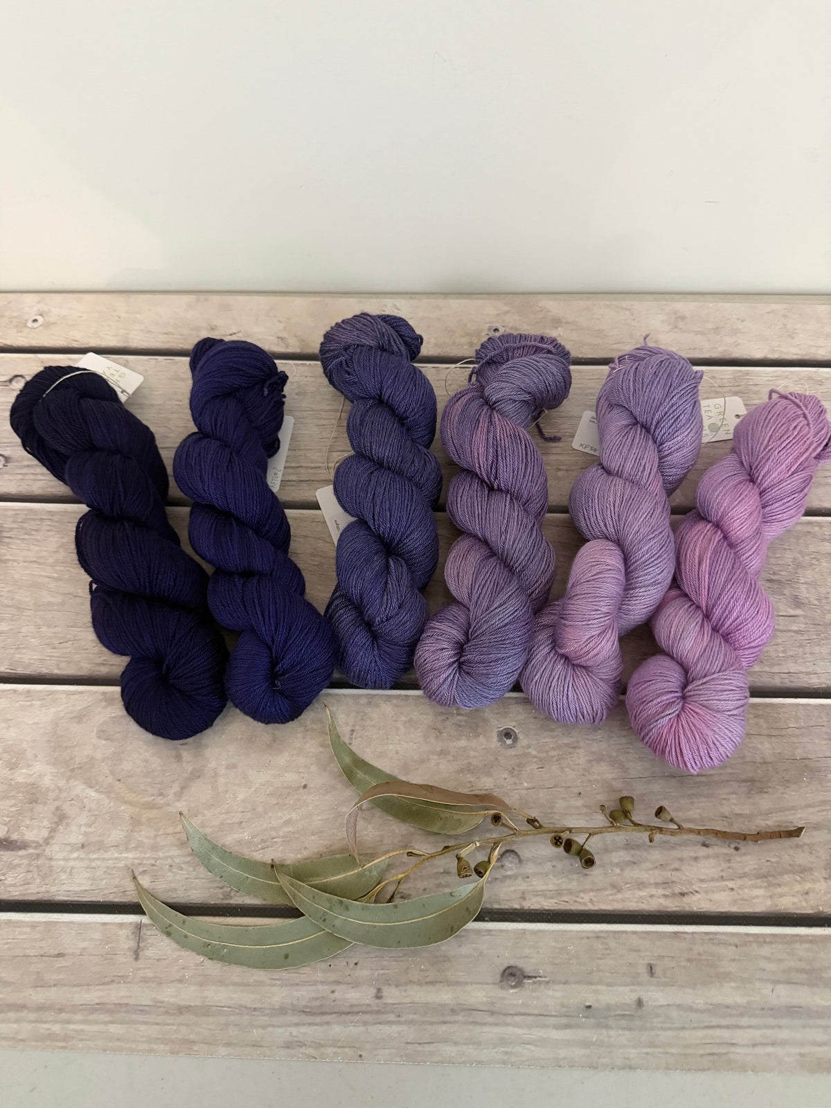 Knit for the Girls 2026 fade - 6 x full skeins - Jasmine 8 ply