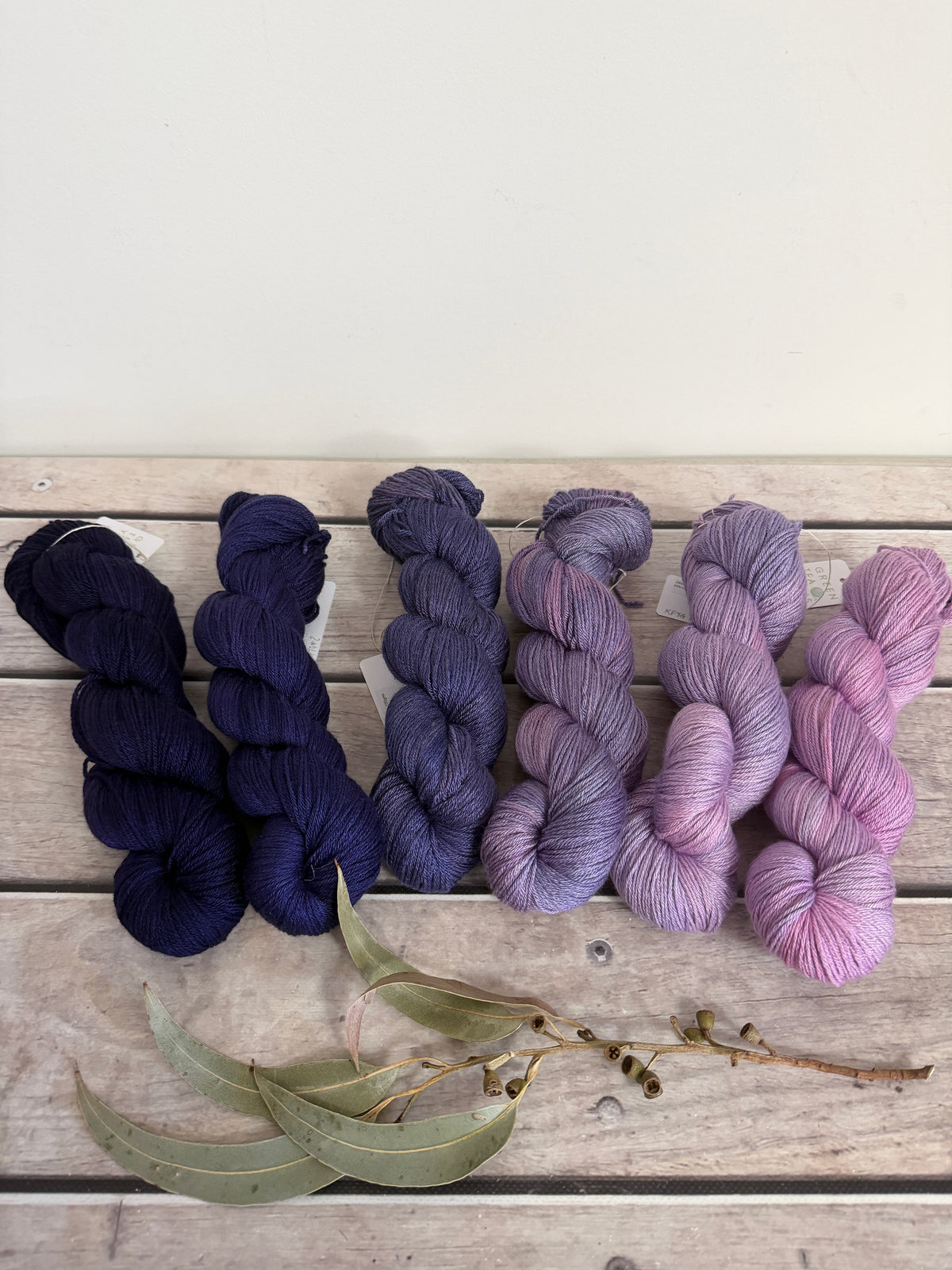Knit for the Girls 2026 fade - 6 x full skeins - Jasmine 4 ply
