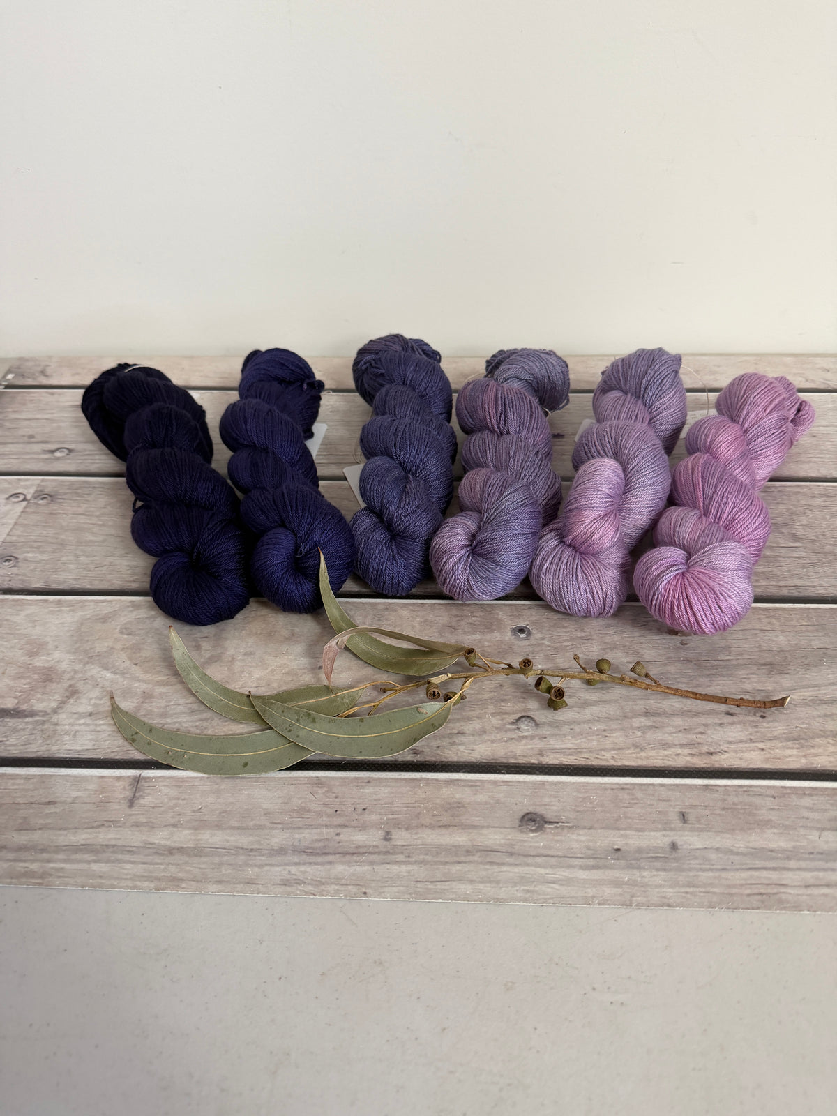 Knit for the Girls 2026 fade - 6 x full skeins - Jasmine 4 ply