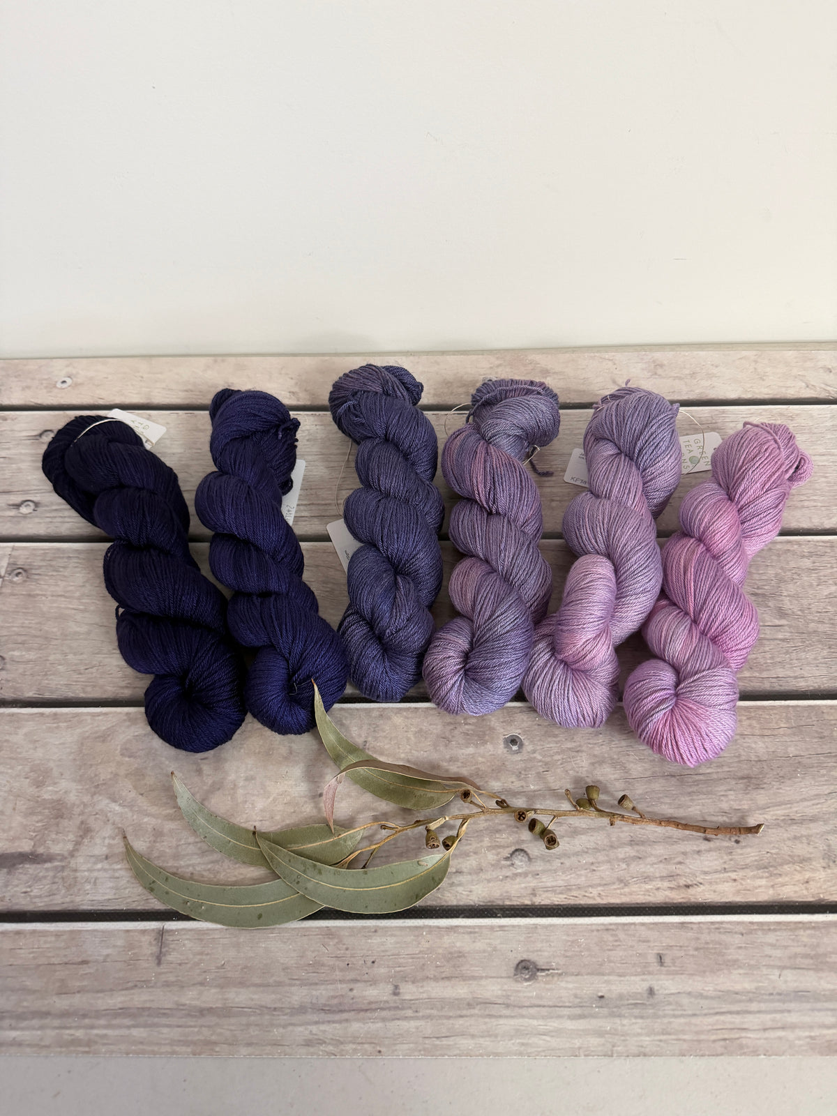 Knit for the Girls 2026 fade - 6 x full skeins - Jasmine 4 ply