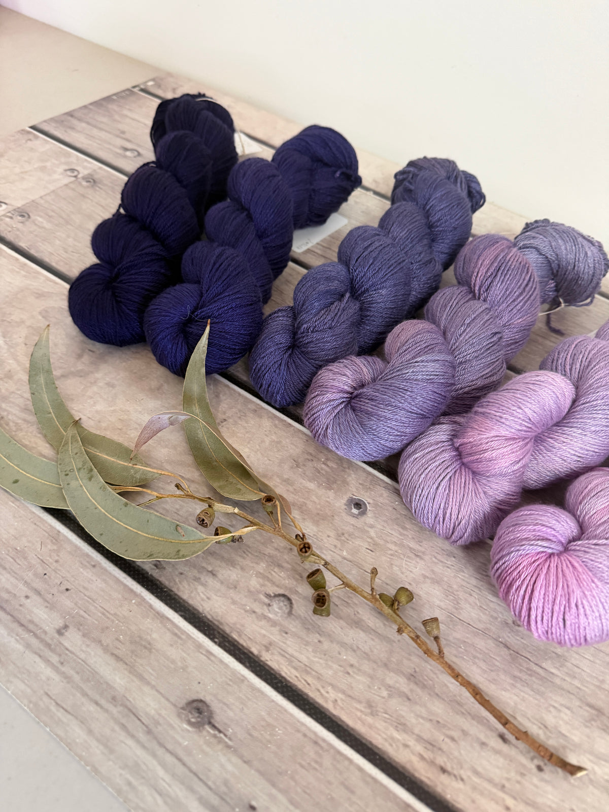 Knit for the Girls 2026 fade - 6 x full skeins - Jasmine 4 ply