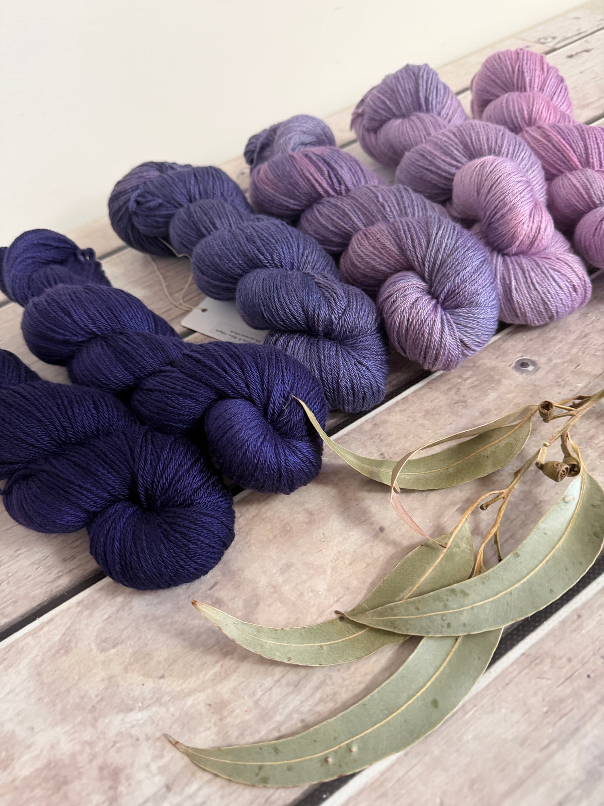 Knit for the Girls 2026 fade - 6 x full skeins - Jasmine 4 ply