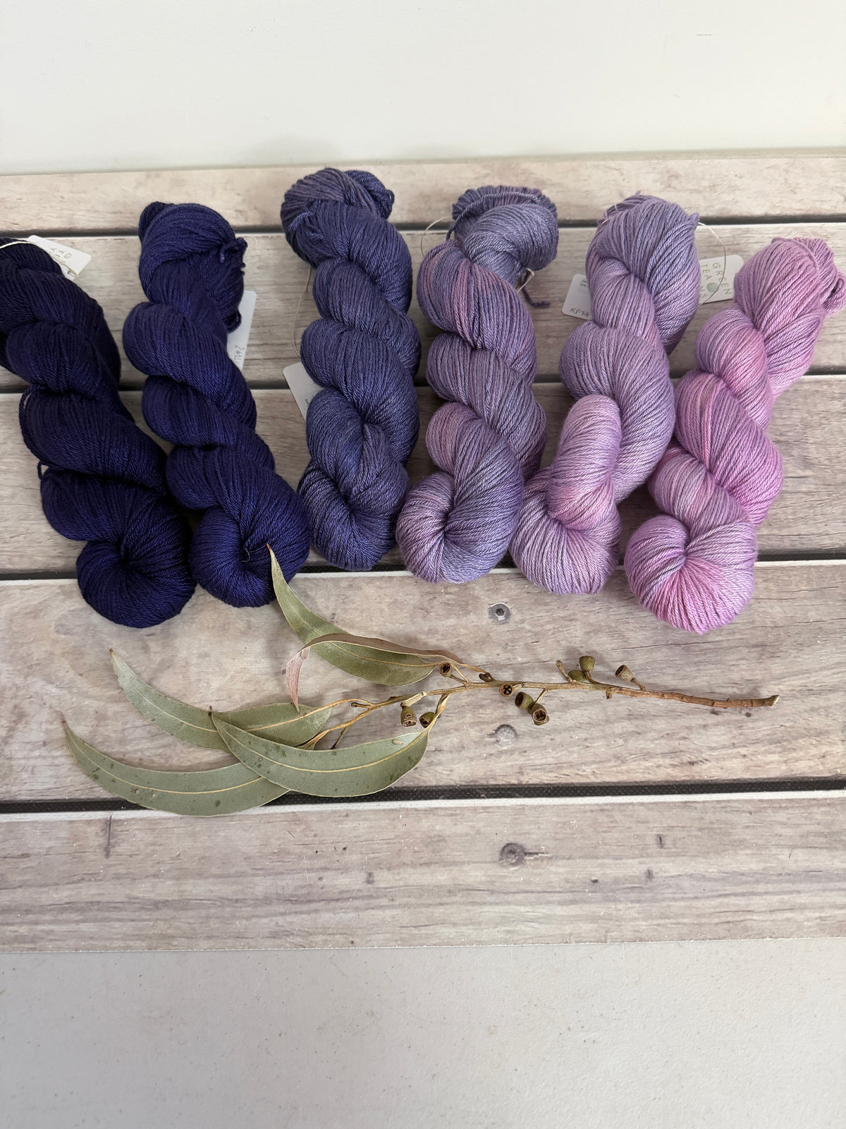 Knit for the Girls 2026 fade - 6 x full skeins - Jasmine 4 ply