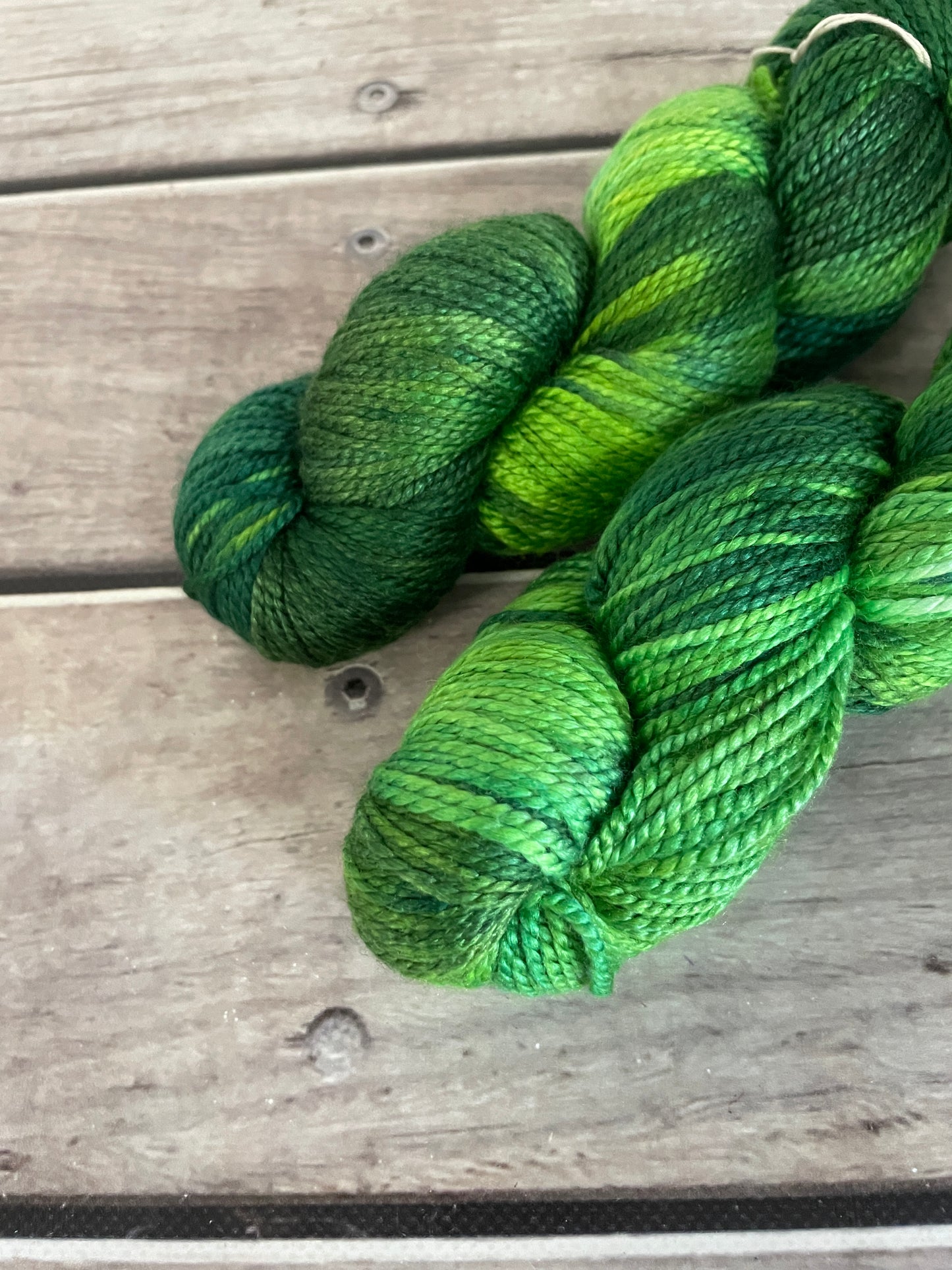 Pond Life - 8 ply silk and merino - White Cloud DK