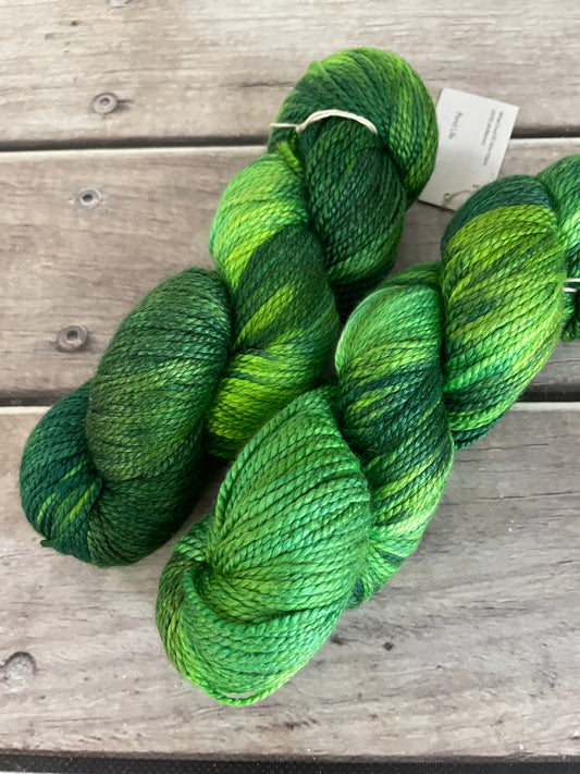 Pond Life - 8 ply silk and merino - White Cloud DK