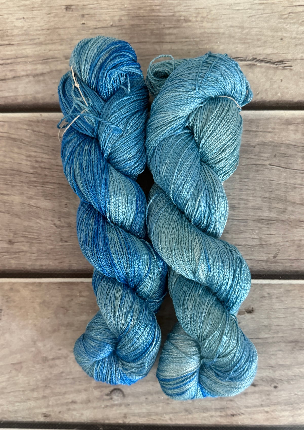 Calm Seas - 3 ply pure silk yarn - Ginseng hl