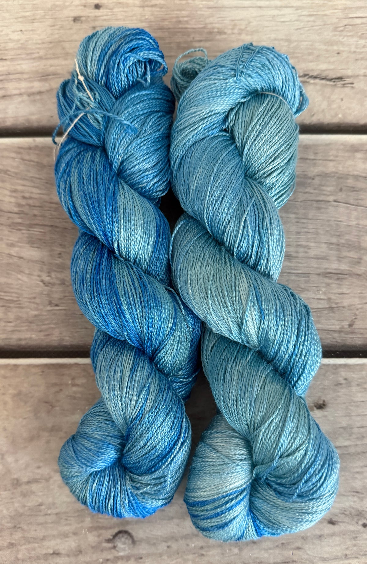 Calm Seas - 3 ply pure silk yarn - Ginseng hl