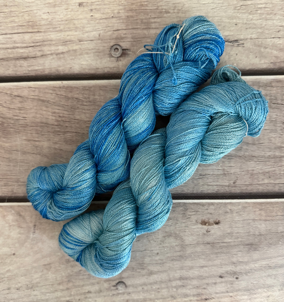 Calm Seas - 3 ply pure silk yarn - Ginseng hl
