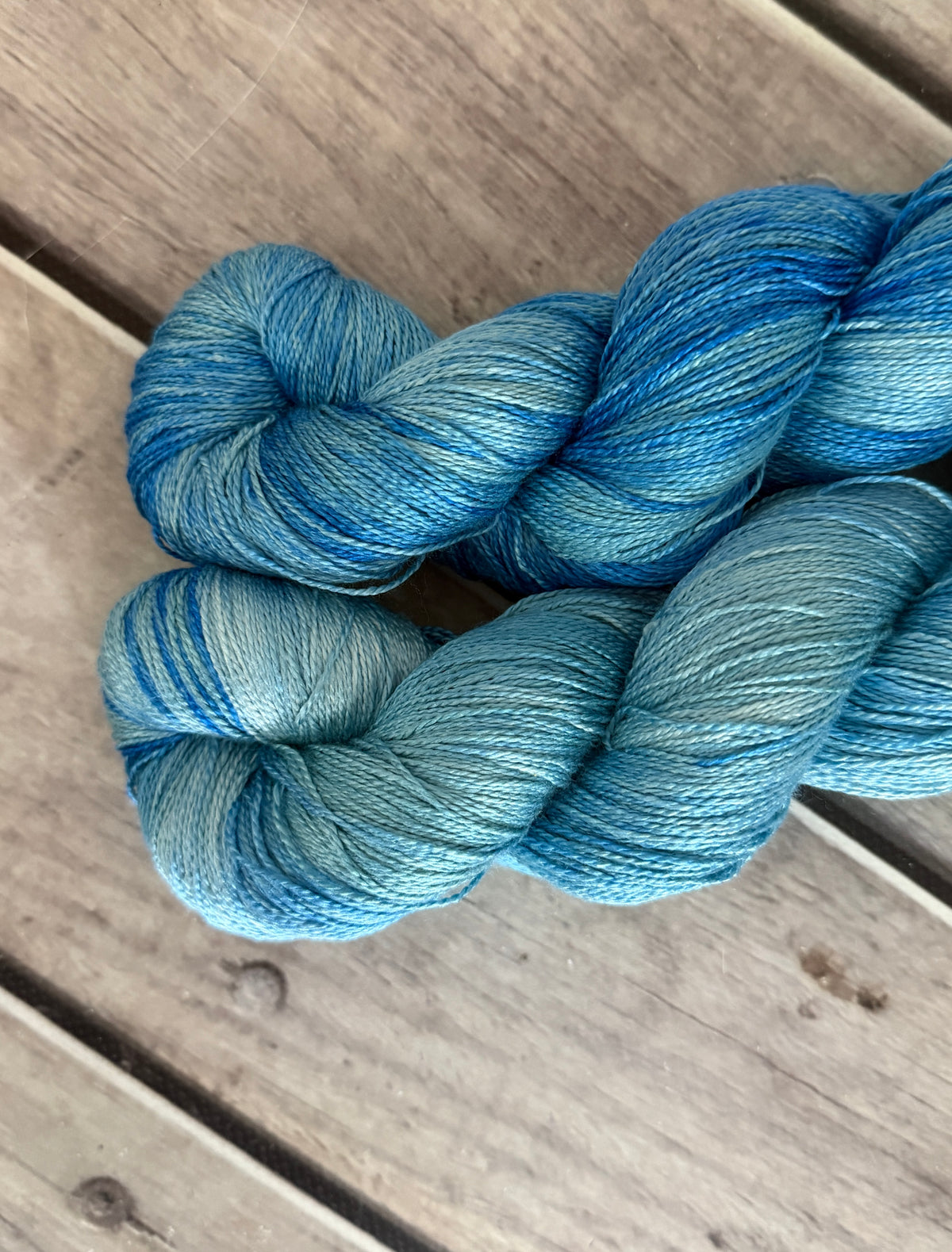 Calm Seas - 3 ply pure silk yarn - Ginseng hl
