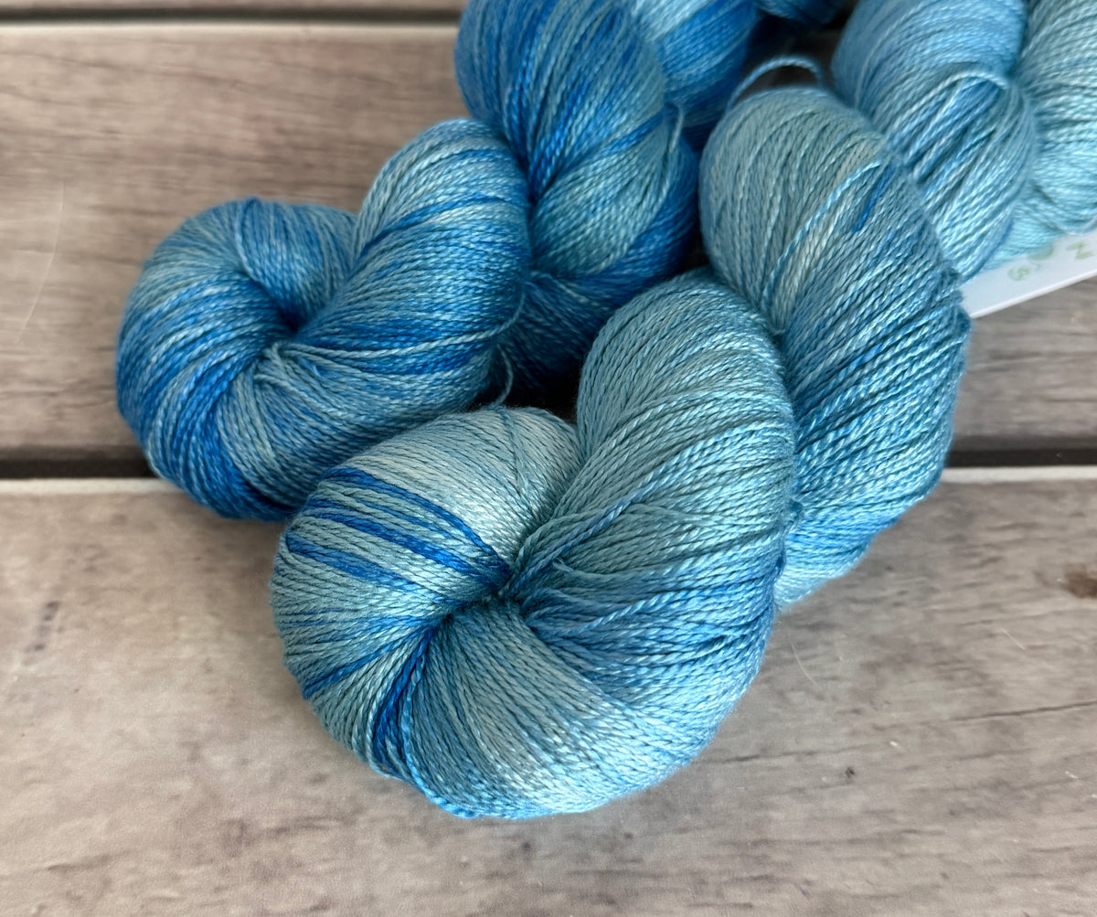 Calm Seas - 3 ply pure silk yarn - Ginseng hl