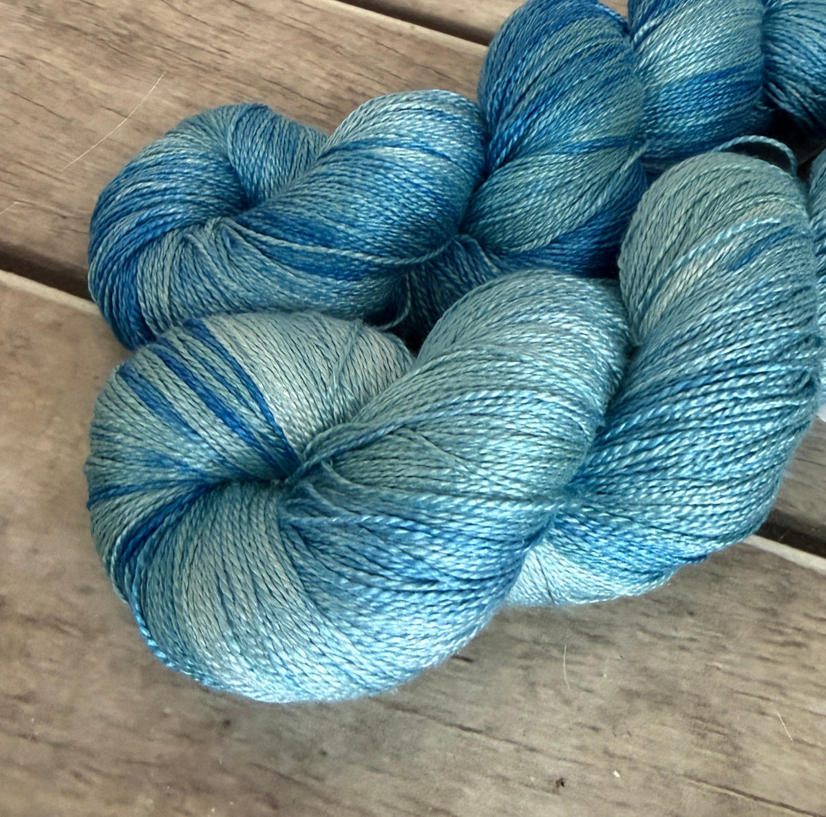 Calm Seas - 3 ply pure silk yarn - Ginseng hl