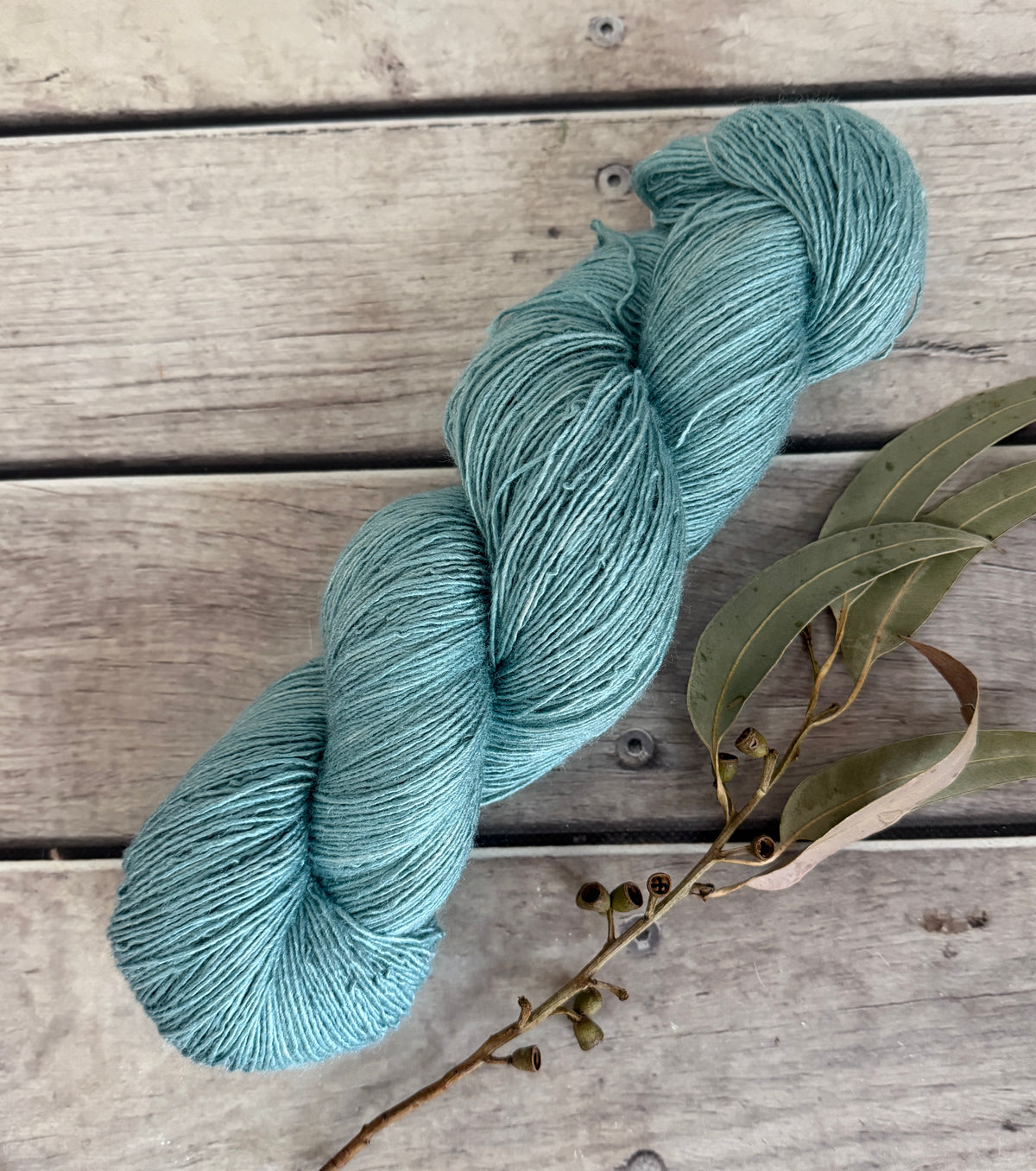 Sea Foam - 4 ply Tussah silk singles - Sulkazura