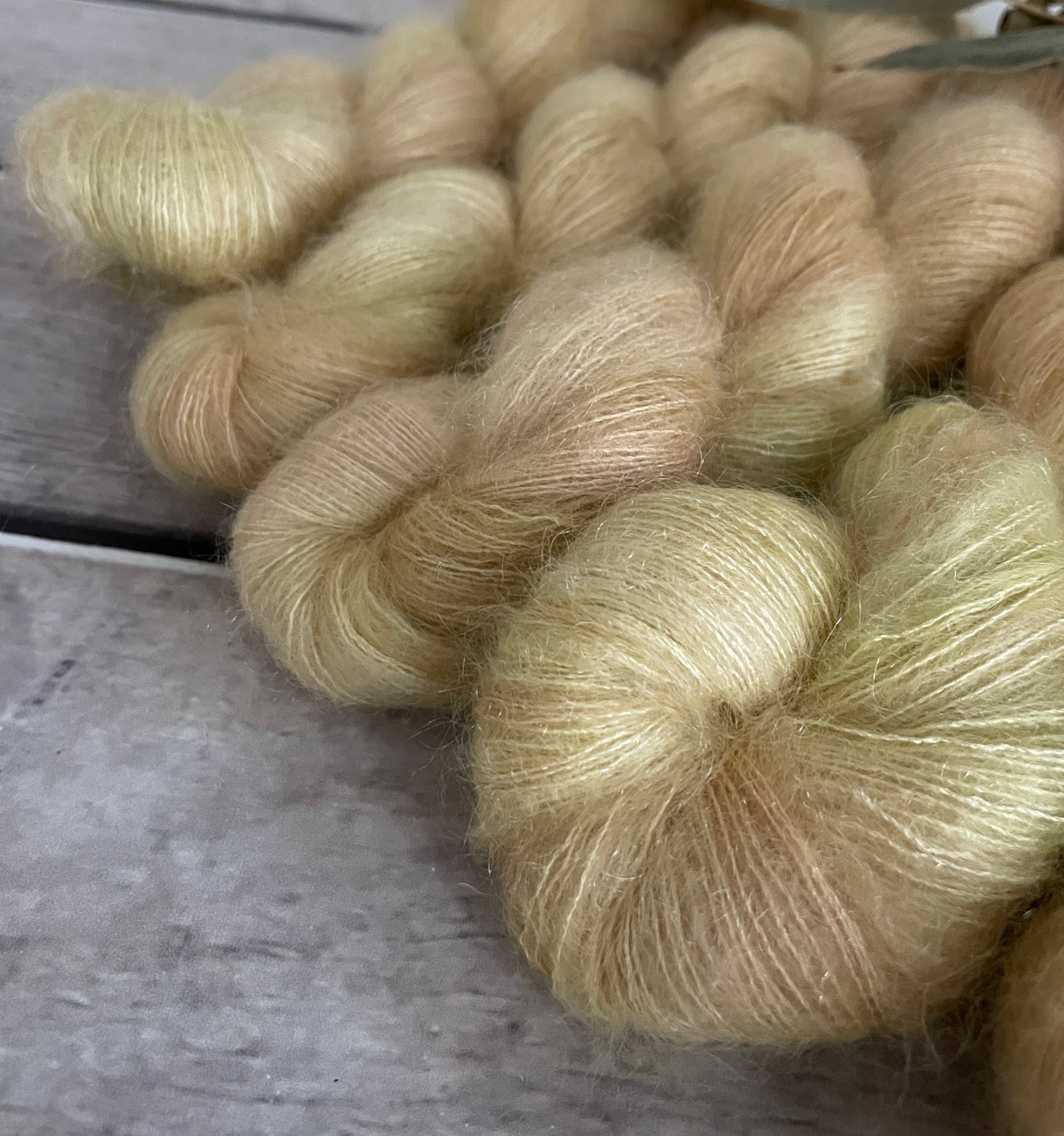 Wheaten - on Shui Yun Silk and Mohair - lace weight, 2 ply