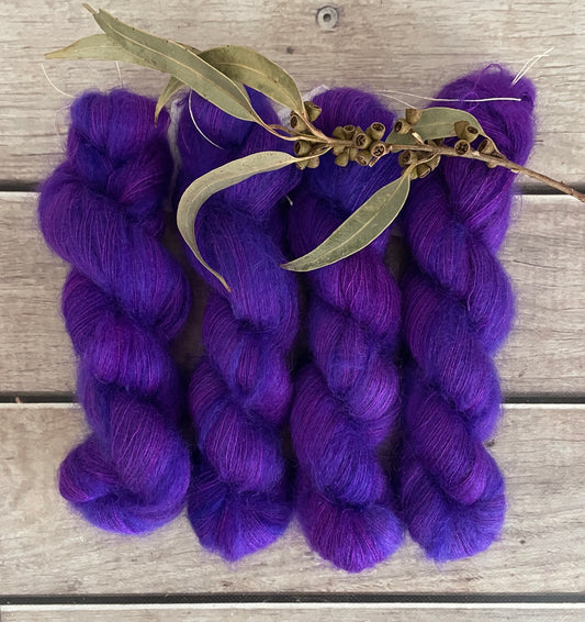 Unicorn - on Shui Yun Silk and Mohair - lace weight, 2 ply