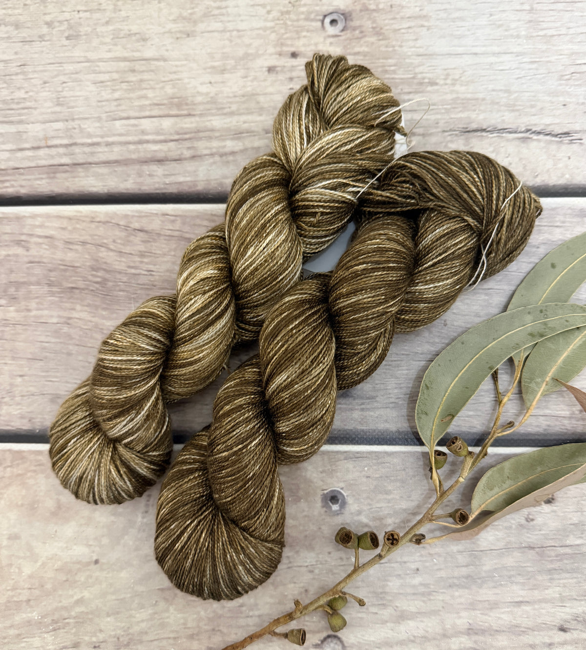 Spice Trade - 4 ply pure silk yarn - Ginseng f