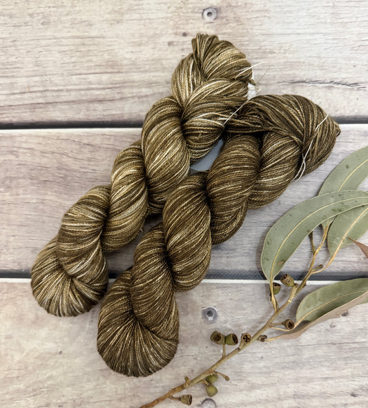 Spice Trade - 4 ply pure silk yarn - Ginseng f