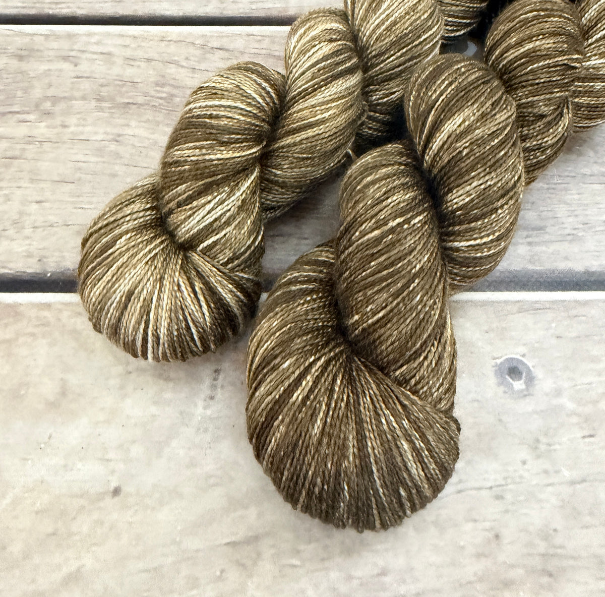 Spice Trade - 4 ply pure silk yarn - Ginseng f