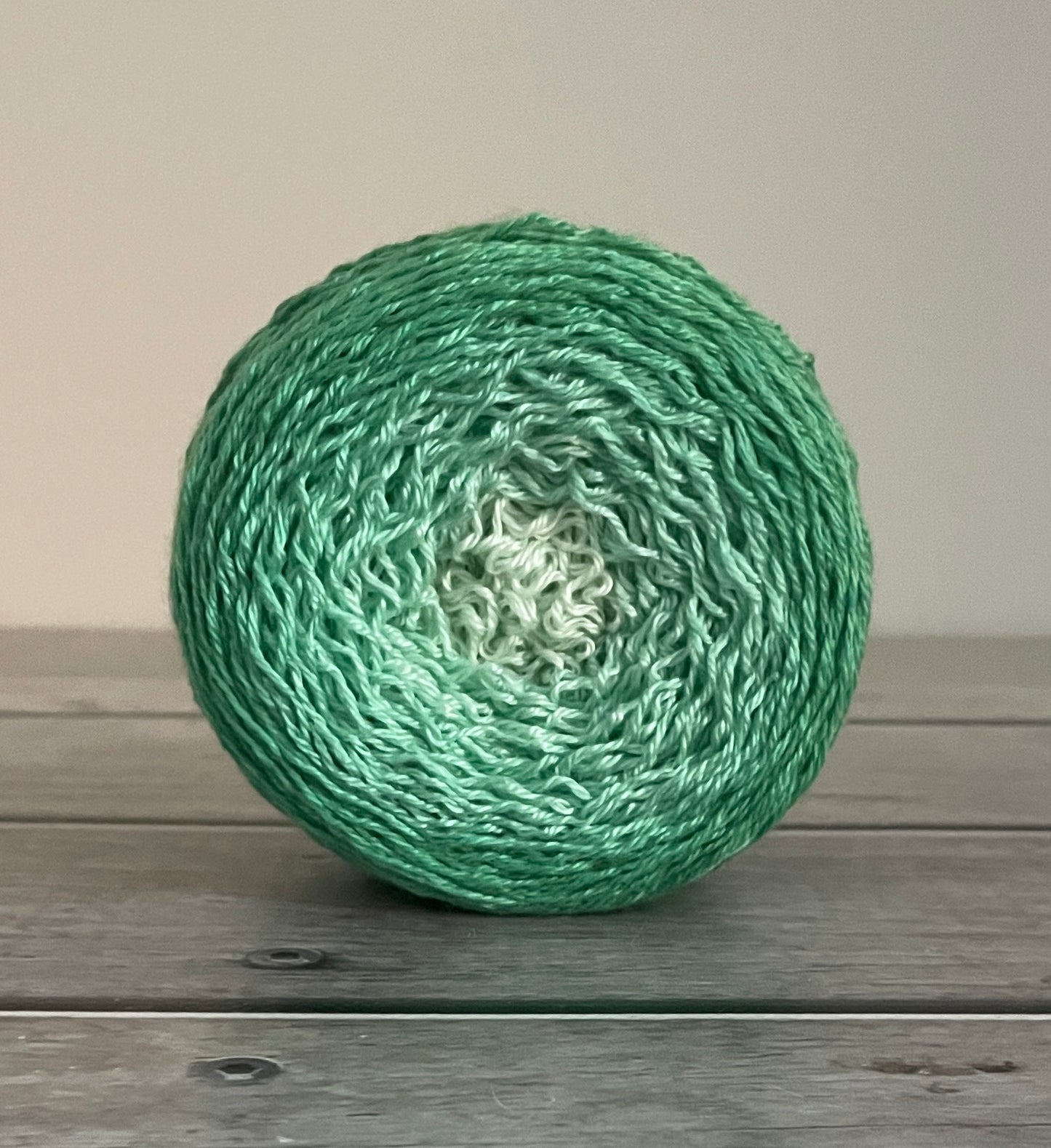 Fresh Rain ooak - 4 ply merino/silk - 400m/100gms - White Cloud f