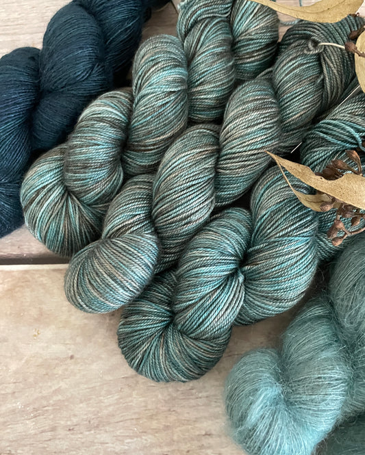 Cardabia Station - 2 ply lace in Mohair and silk - ShuiYun