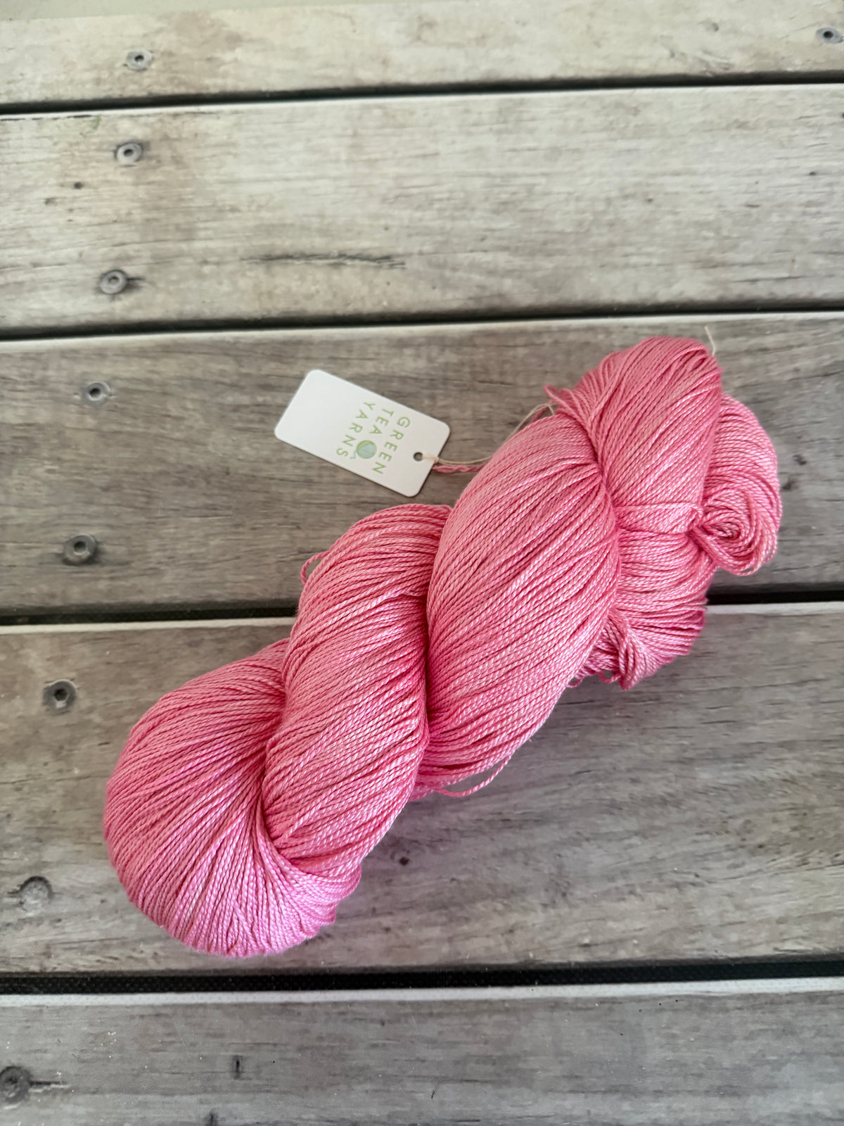 Rose Blush - 4 ply in pure Mulberry silk - Ginseng f