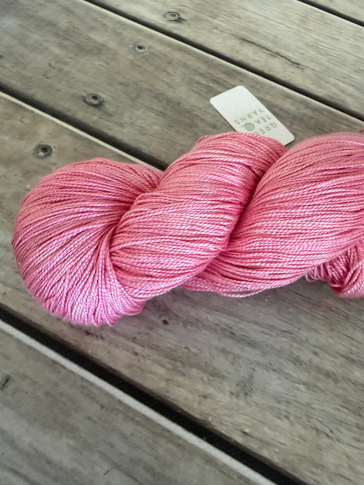 Rose Blush - 4 ply in pure Mulberry silk - Ginseng f