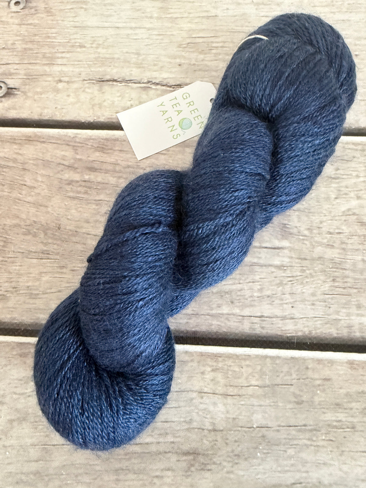 Navy - 4ply/fingering - silk/ merino yarn - Jasmine 4